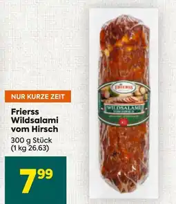 Billa Nur kurze zeit vom hirsch Angebot