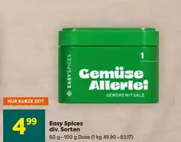 Billa Gemüse allerlei easy spices div. sorten Angebot