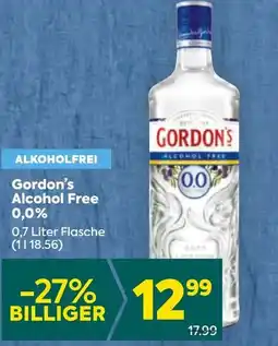 Billa Alkoholfrei gordon's alcohol free Angebot
