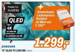 Expert SAMSUNG 75" QLED-TV 75Q7F3 Angebot