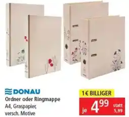 Libro DONAU Ordner oder Ringmappe Angebot