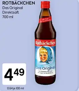 Bipa Rotbäckchen das original direktsaft Angebot