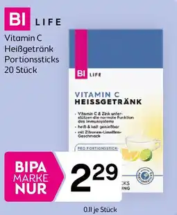 Bipa Bi life vitamin c heißgetränk portionssticks Angebot