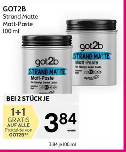 Bipa GOT2B Strand Matte Matt-Paste Angebot