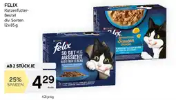 Bipa Felix katzenfutter- beutel Angebot