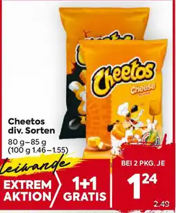 Billa Cheetos div. sorten Angebot