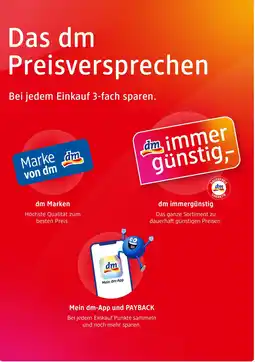 dm Marke am von dm Angebot