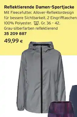 Tchibo Eduscho Reflektierende damen sportjacke Angebot