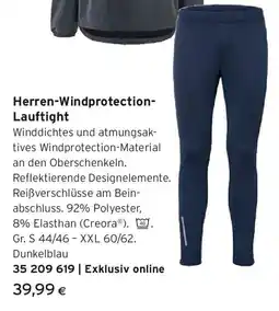 Tchibo Eduscho Herren windprotection lauftight Angebot