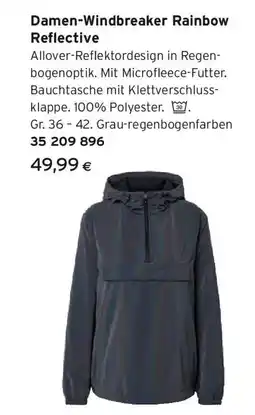 Tchibo Eduscho Damen windbreaker rainbow reflective Angebot