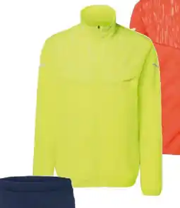 Tchibo Eduscho Windprotection Laufjacke neongelb Angebot
