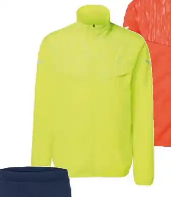 Tchibo Eduscho Windprotection Laufjacke neongelb Angebot