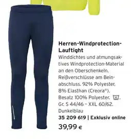 Tchibo Eduscho Herren windprotection lauftight Angebot