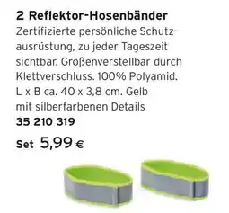 Tchibo Eduscho 2 Reflektor Hosenbänder Angebot