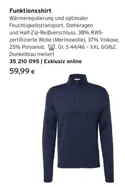 Tchibo Eduscho Funktionsshirt Angebot