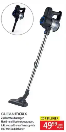 Libro CLEANMaxx Zyklonstaubsauger Angebot