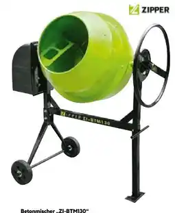Hellweg Zipper Betonmischer ZI-BTM130 Angebot