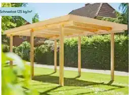 Hellweg Carport Lärche Angebot