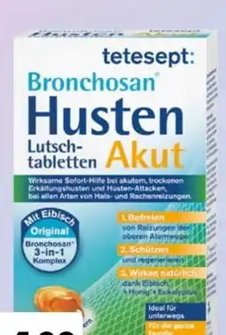 Bipa Tetesept Bronchosan Husten Akut Lutschtabletten Angebot