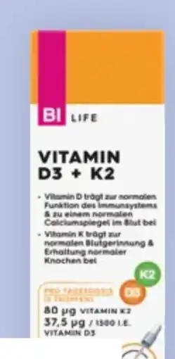 Bipa Multinorm Vitamin D3+K2 Tropfen Angebot