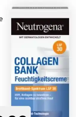 Bipa Neutrogena Feuchtigkeitscreme Collagen Bank LSF 30 Angebot