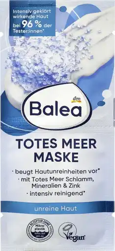 dm Balea Totes Meer Maske Angebot