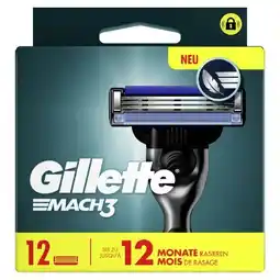 dm Gillette Rasierklingen Mach3 Angebot