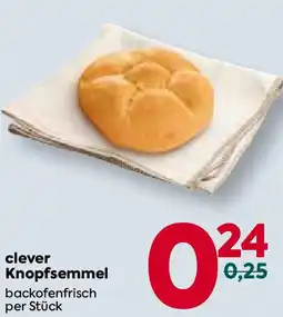 Billa clever Knopfsemmel Angebot