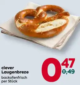 Billa clever Laugenbreze Angebot
