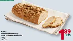 Billa clever Sonnenblumenbrot Angebot