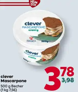 Billa clever Mascarpone Angebot