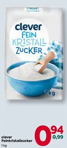 Billa clever Feinkristallzucker Angebot