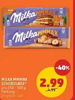 PENNY Milka mmmax schokolade Angebot