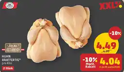 PENNY Huhn bratfertig Angebot