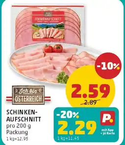 PENNY Schinken- aufschnitt Angebot