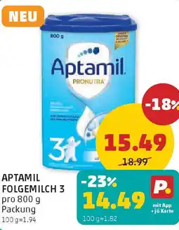PENNY Aptamil FOLGEMILCH Angebot