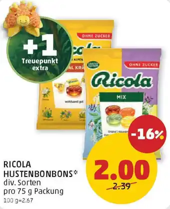 PENNY Ricola hustenbonbons Angebot