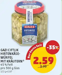 PENNY Gazi ciftlik hirtenkäse- würfel Angebot