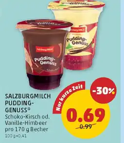 PENNY Salzburgmilch pudding- genuss Angebot