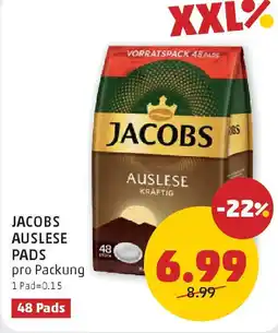 PENNY Jacobs auslese pads Angebot