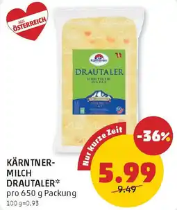PENNY Kärntner- milch drautaler Angebot