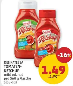 PENNY DELIKATESSA TOMATEN- KETCHUP Angebot
