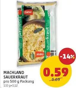 PENNY MACHLAND SAUERKRAUT Angebot