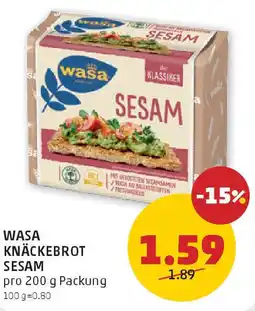 PENNY Wasa knäckebrot sesam Angebot