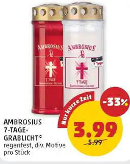 PENNY Ambrosius 7-tage- grablicht Angebot