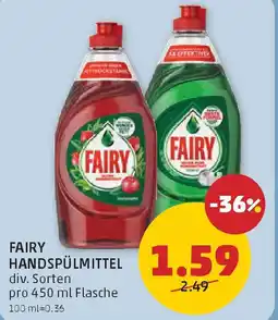 PENNY Fairy handspülmittel Angebot