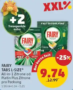 PENNY Fairy tabs l-size Angebot