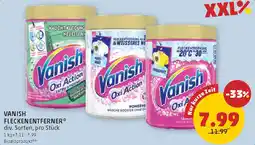 PENNY Vanish fleckenentferner Angebot