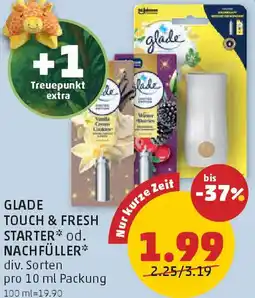 PENNY Glade touch & fresh starter Angebot