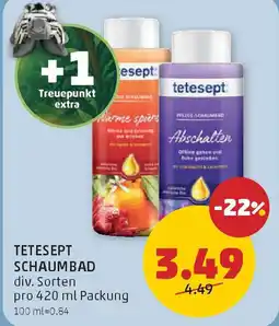 PENNY Tetesept schaumbad Angebot
